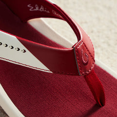 Ulele  -  Off White / Deep Red