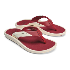 Ulele  -  Off White / Deep Red